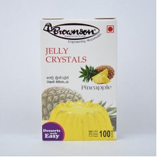 Brownson Pineapple jelly crystals 100g | බ්‍රවුන්සන් අන්නාසි ජෙලි 100g